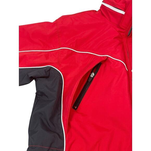 Obermeyer Dynamic Shell Jacket Red Women’s 10 Waterproof Windproof Outdoors Ski - Picture 10 of 16